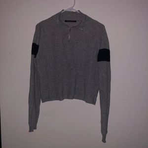 brandy melville quarter zip